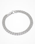 Bracciale Typhoon Eternity in argento placcato rodio