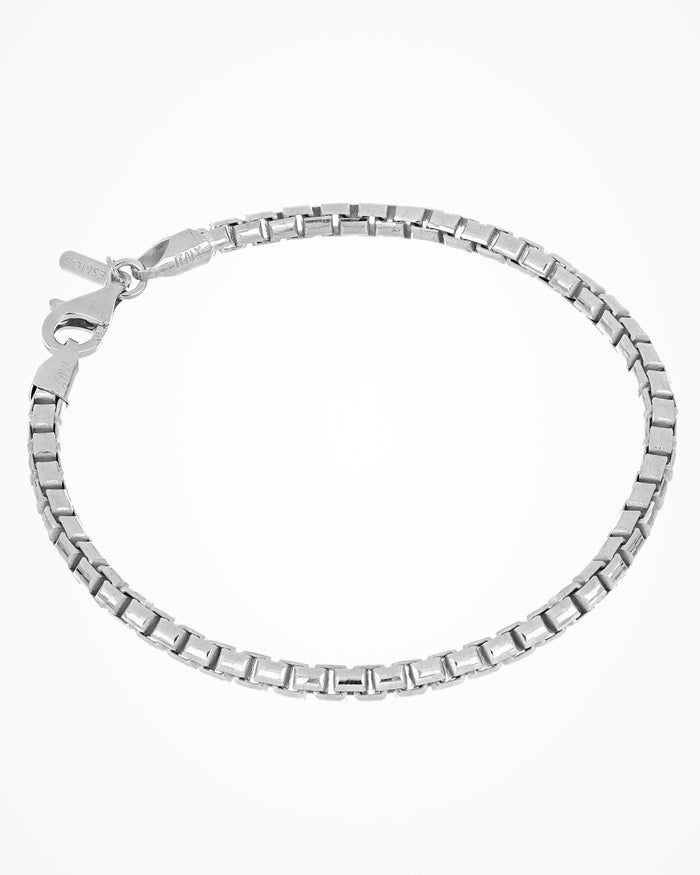 Bracciale in argento Venetian Box