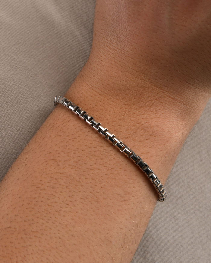Bracciale in argento Venetian Box