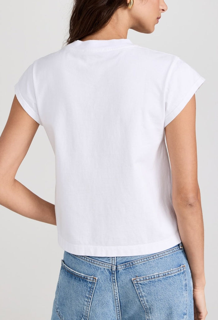 Bryce Cap Sleeve Tee-Tee Shirts-Uniquities