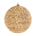 Burlap Round Ornaments