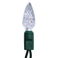 Dekra-Lite C6 Cool White Faceted LED Mini Lights