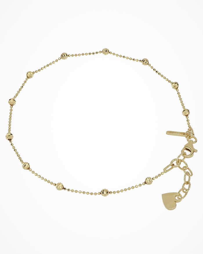 Cavigliera in argento Shine