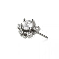 Celestial Halo Titanium Flat Back Labret