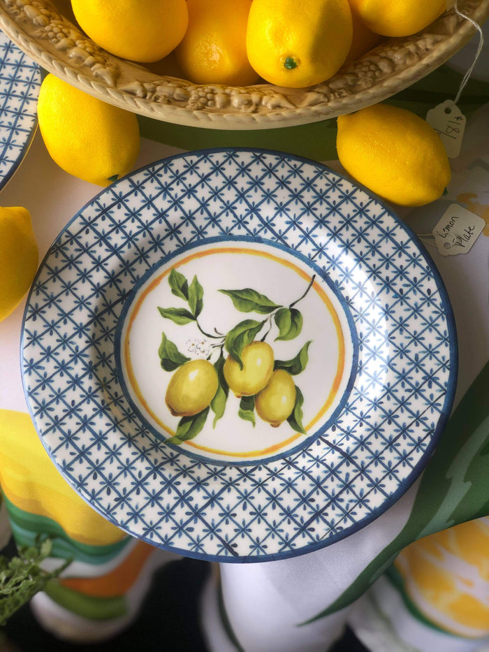 Ceramic Lemon Plate