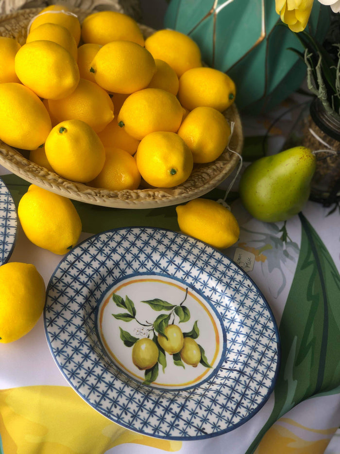 Ceramic Lemon Plate