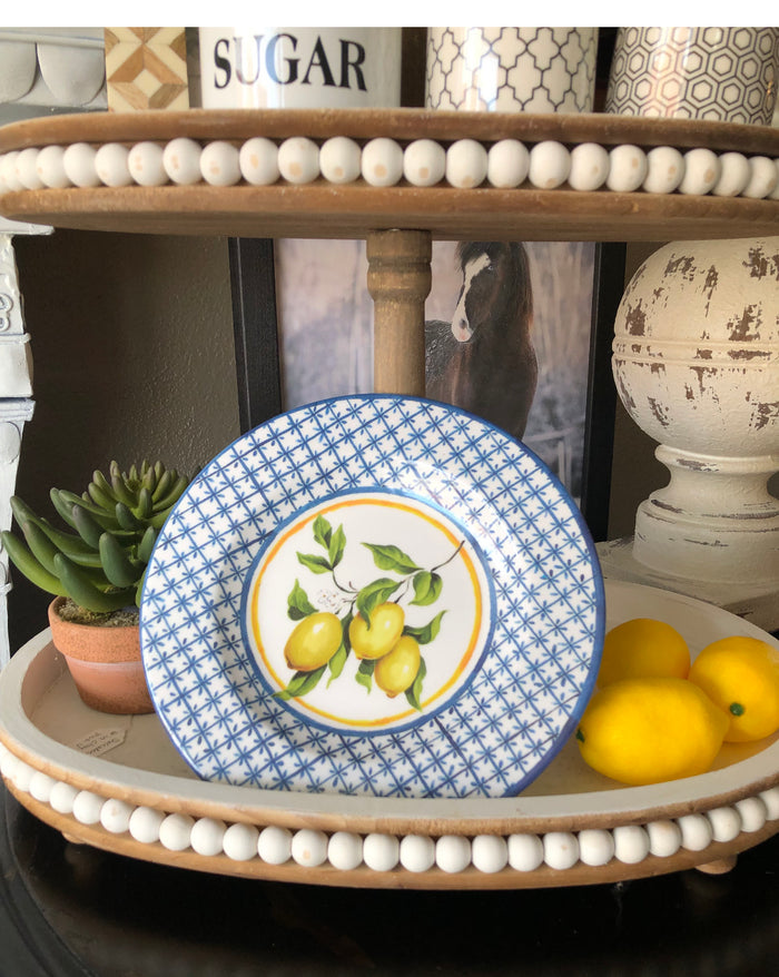 Ceramic Lemon Plate