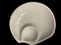 Ceramic Shell Chips and Dip Dish - Annapolis Maritime Antiques