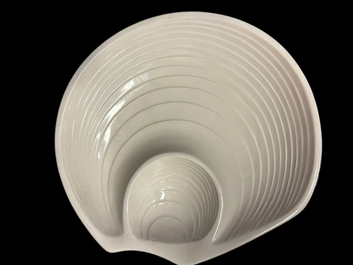 Ceramic Shell Chips and Dip Dish - Annapolis Maritime Antiques