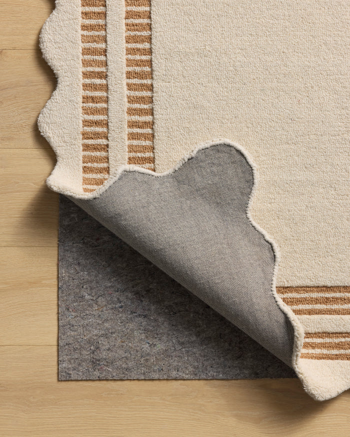Chris Loves Julia Scottie Ivory Rust Area Rug - Rugs by Roo