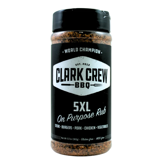 Clark Crew BBQ 5XL On Purpose Rub 12.7oz