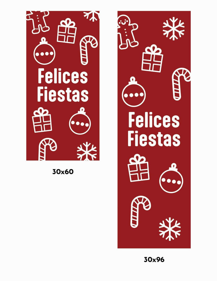 Classic Season’s Greetings Single Vinyl Banner Dekra-Lite