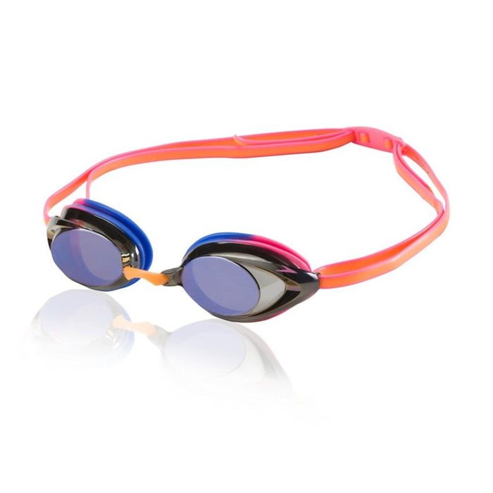 Speedo Women's Vanquisher 2.0 Mirrored Goggle pink purple