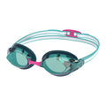 Speedo Women's Vanquisher 3.0 Mirrored Goggle teal pink