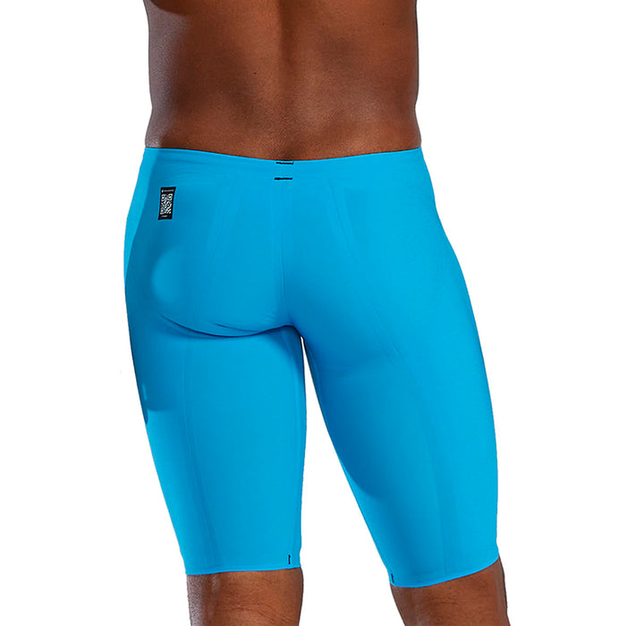 Clearance TYR Venzo Low Waist Jammer PFAS Free bright blue back