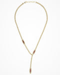Collana in argento a Y Iris