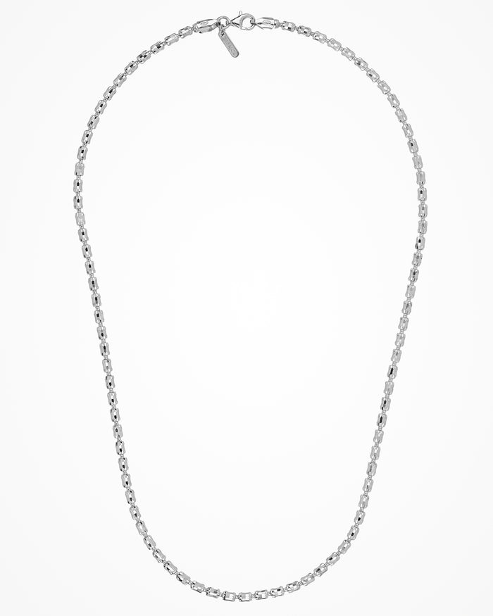 Collana in argento Barrel Crystal 3