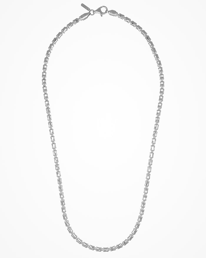 Collana in argento Barrel Crystal 4