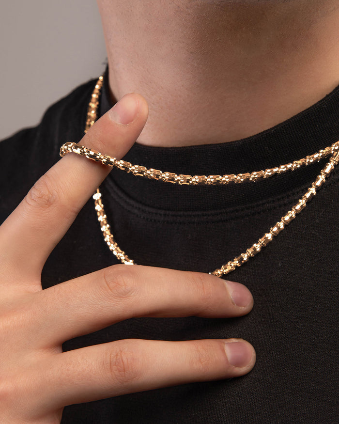 Collana in argento Barrel Crystal 4