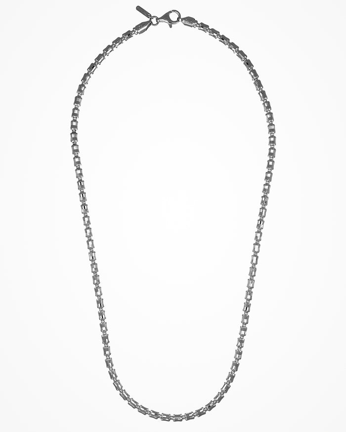 Collana in argento Barrel Crystal 4