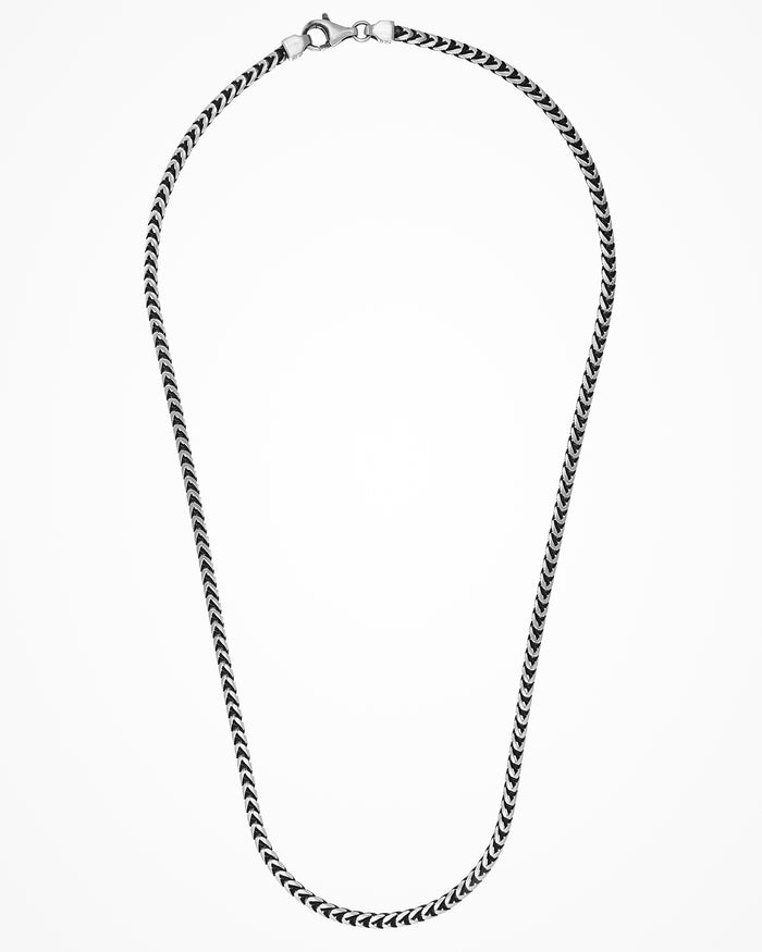 Collana in argento Fish Bone L