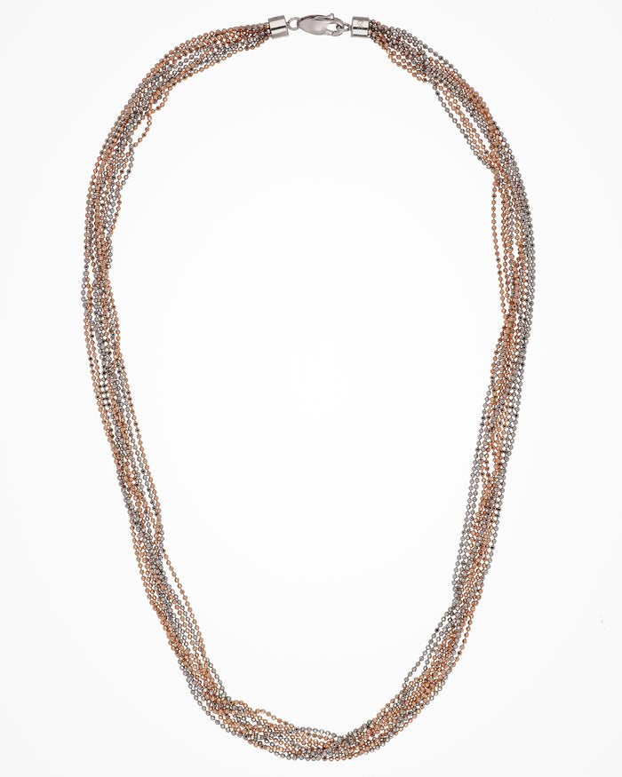 Collana in argento Glow