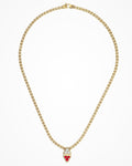 Collana in argento Infinity con zirconi