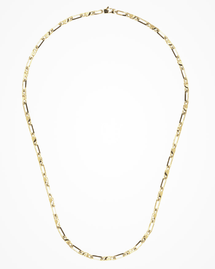Collana Max in argento placcata oro giallo