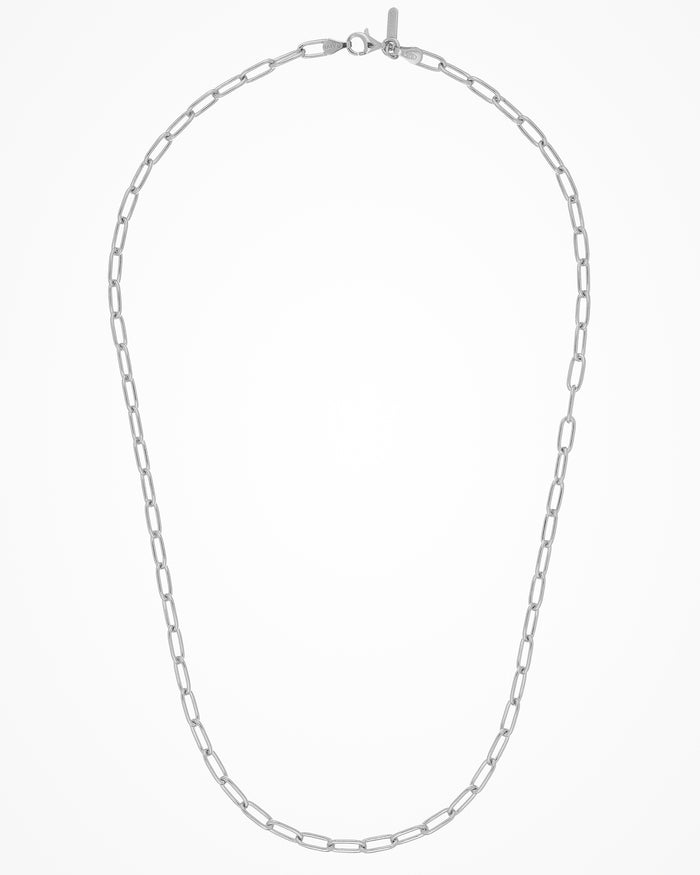 Collana in argento Paper Clip