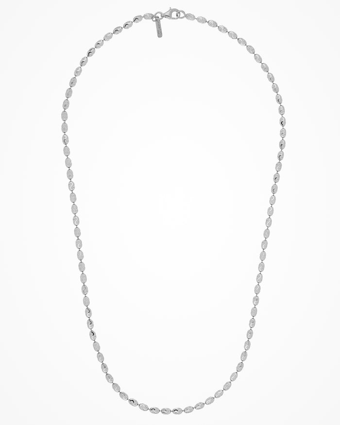 Collana in argento Rice