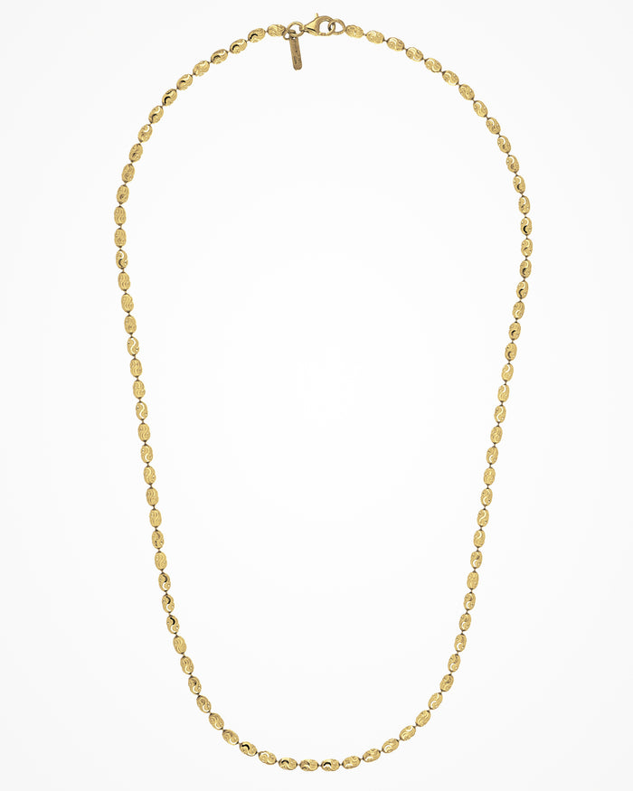 Collana in argento Rice