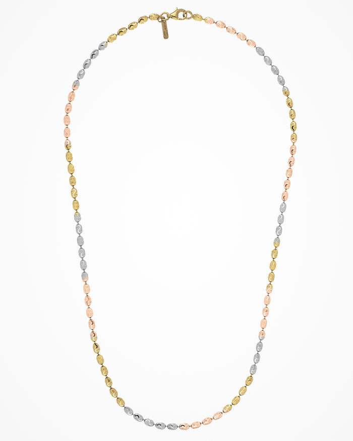 Collana in argento Rice