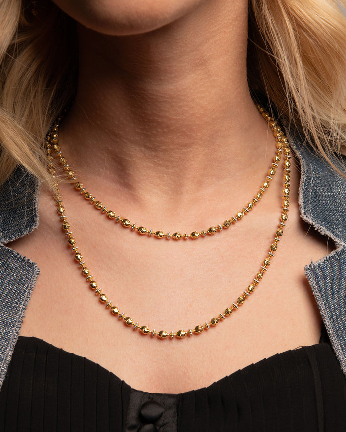 Collana in argento Saturno
