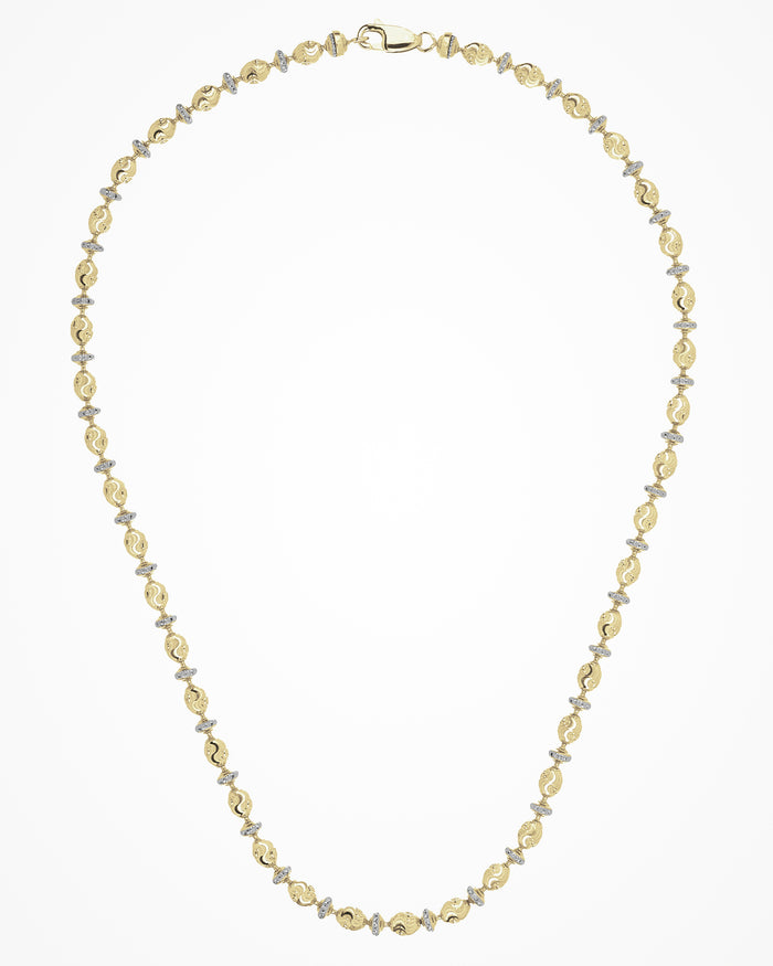Collana in argento Saturno