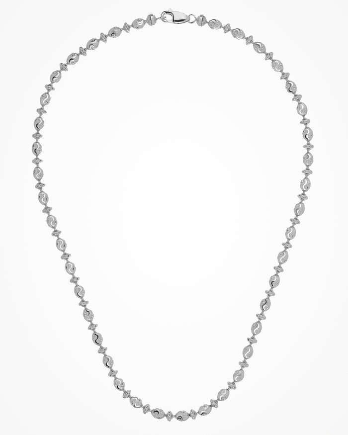 Collana in argento Saturno