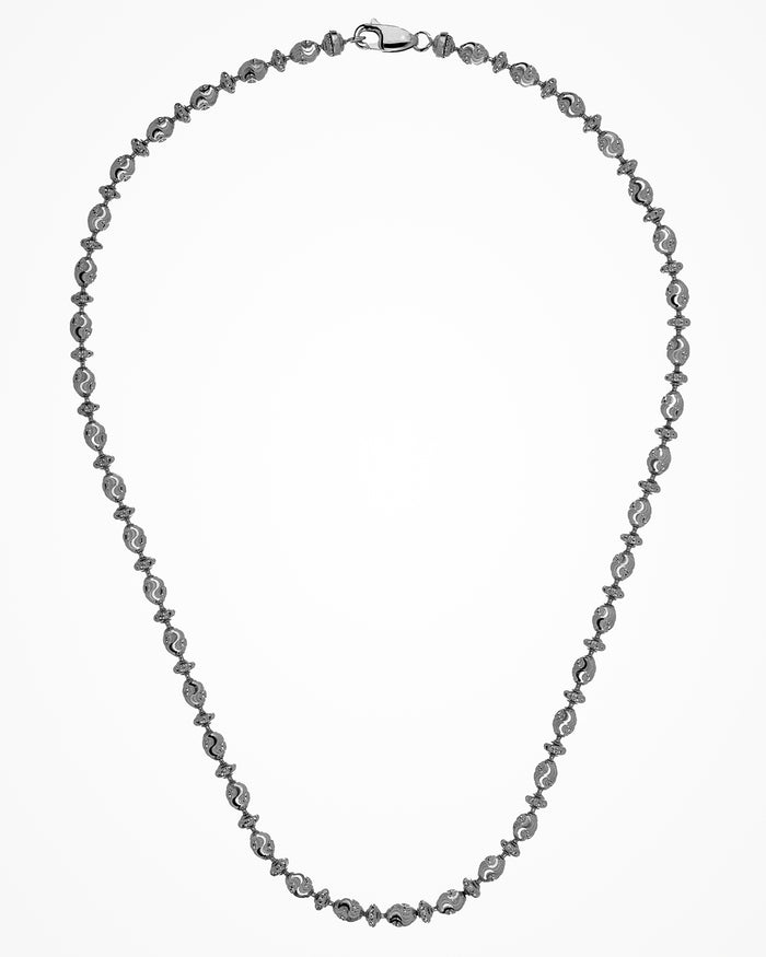 Collana in argento Saturno
