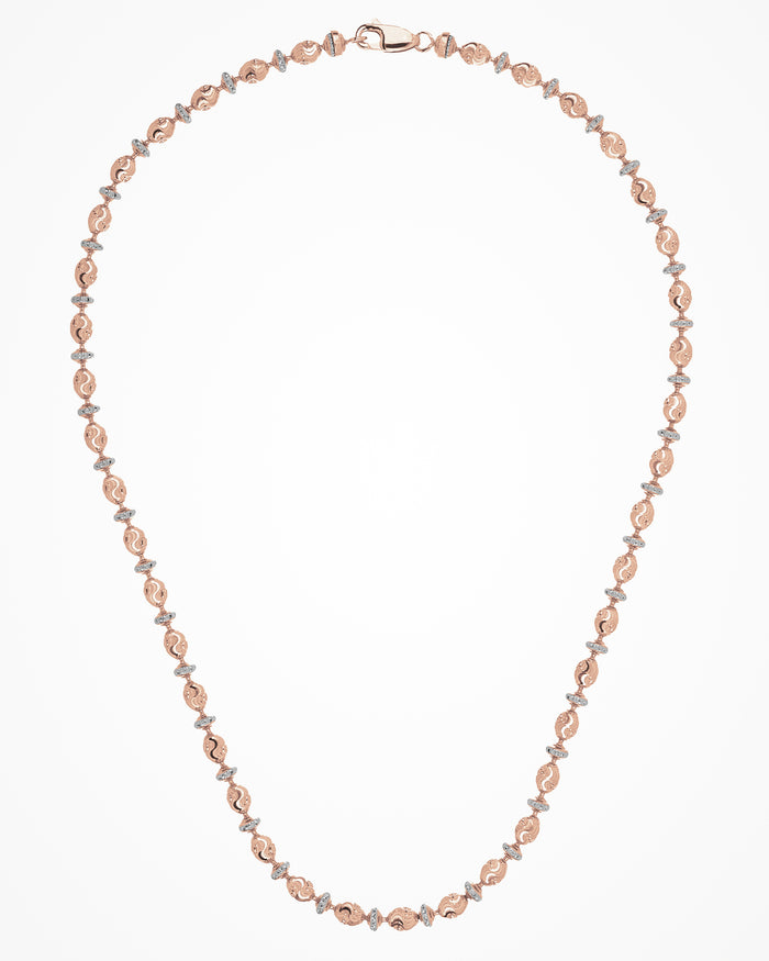 Collana in argento Saturno