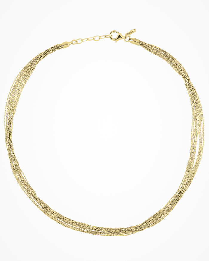 Collana in argento Spark