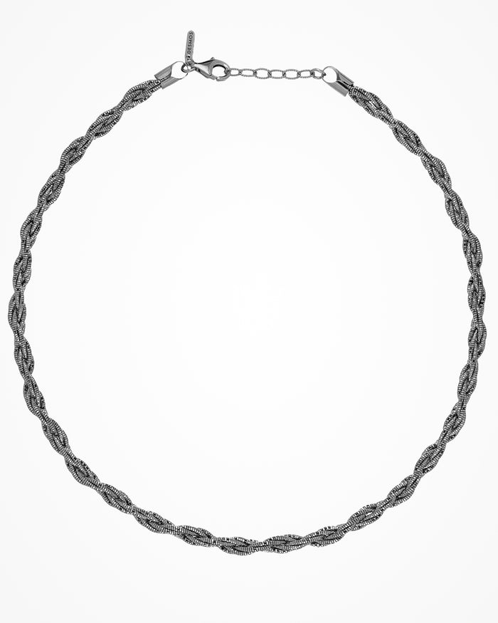 Collana in argento Spring Rope