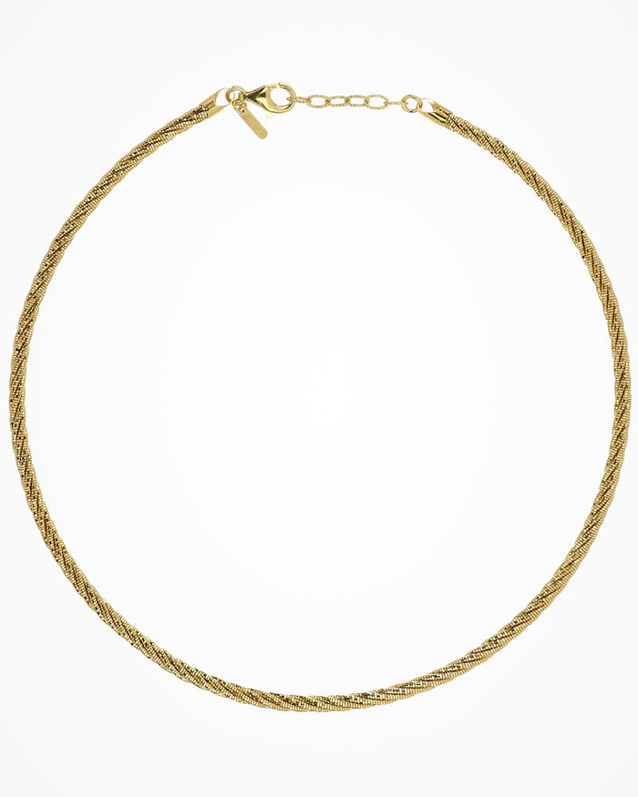 Collana in argento Spring Twist