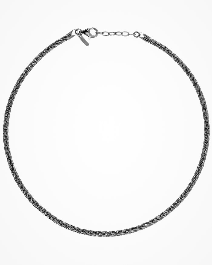 Collana in argento Spring Twist