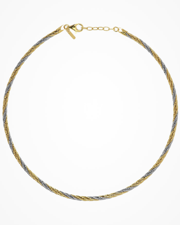 Collana in argento Spring Twist