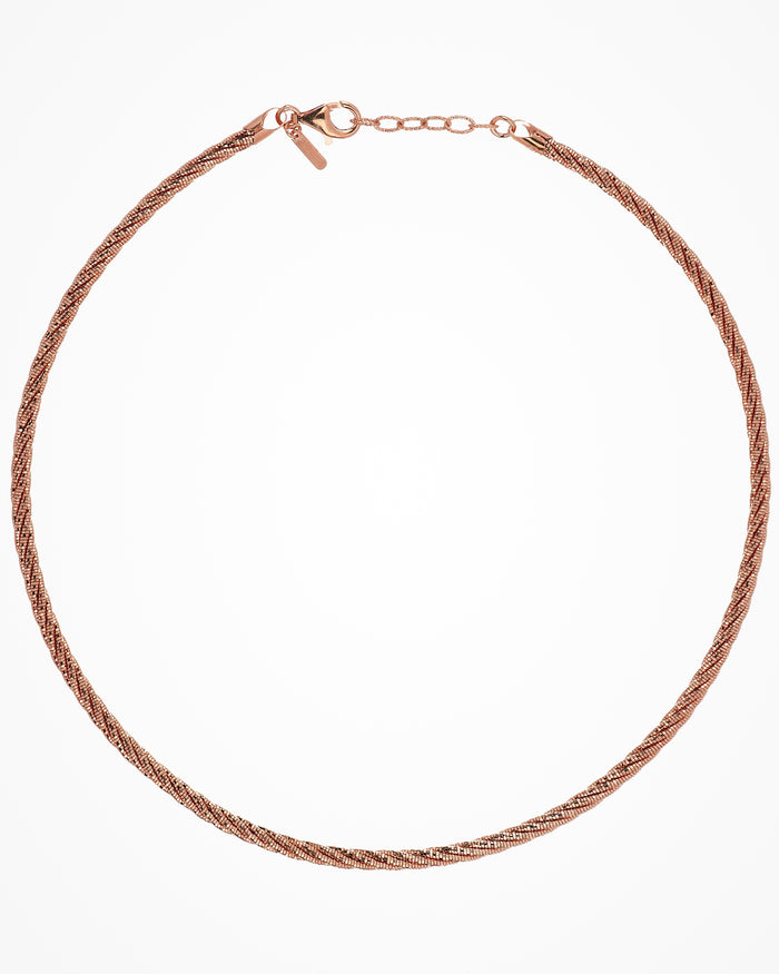 Collana in argento Spring Twist