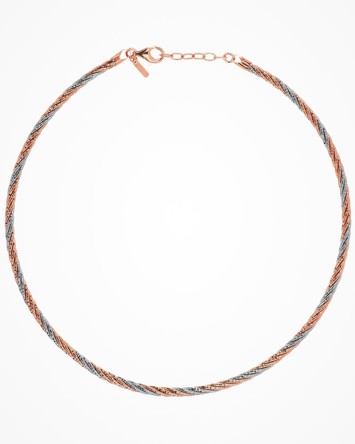 Collana in argento Spring Twist