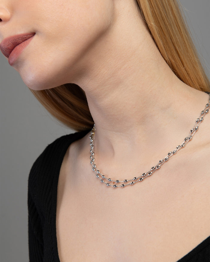 Collana in argento Station Nebula