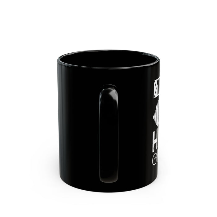 Commanding Gloss-Black Statement Mug