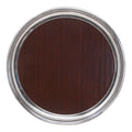 Vintage Crescent Brown Formica Silver Plate Tray Front | The Hour Shop
