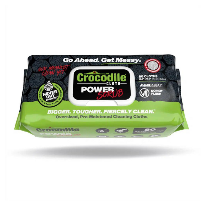 Crocodile Power Scrubs 80 CT available at Barrydowne Paint