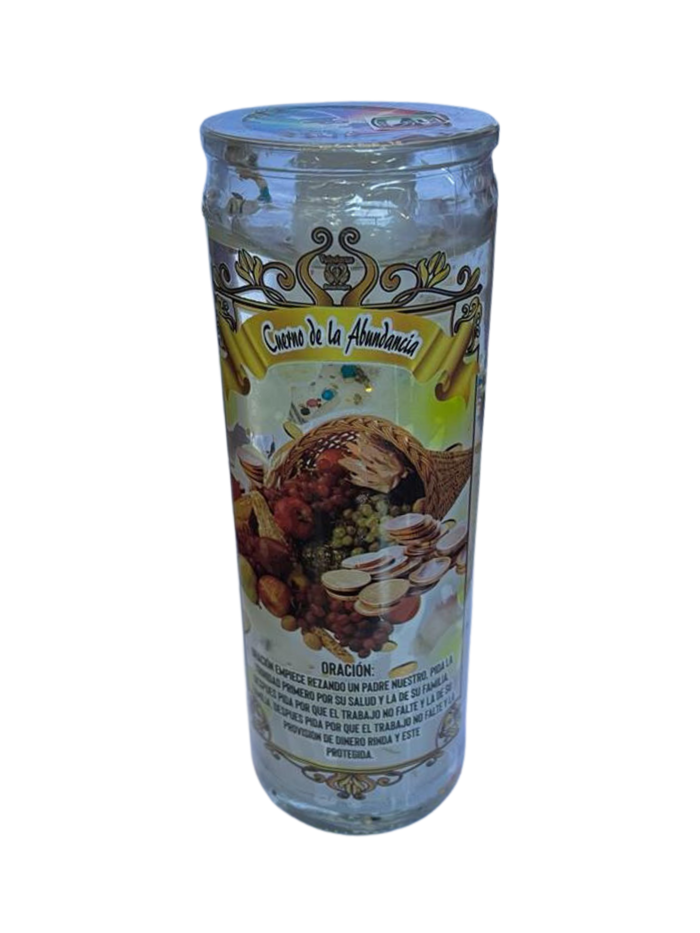 Cuerno de la Abundancia: Abundance Horn & Prosperity Spiritual Candle