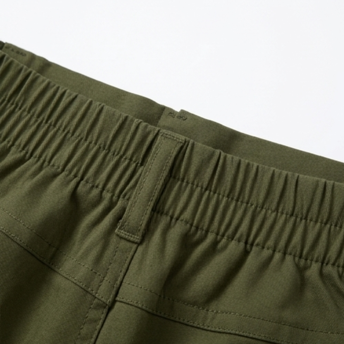 Curvella – Women's High-Waisted Stretch Cargo Shorts